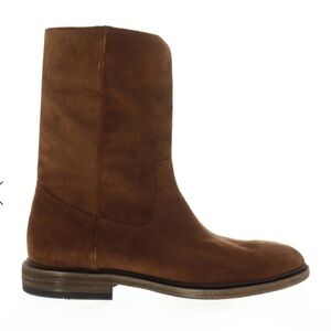 Frye Men's Chris Brown oiled Suede pull on campus Boots 10.5